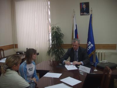 Николай Булаев лично принял граждан