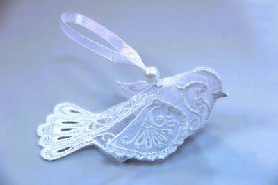 В Рязани представили ёлочные украшения в технике кадомского вениза и михайловского кружева