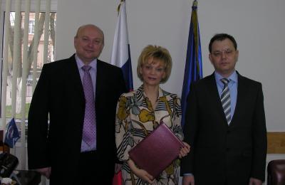 Андрей Красов, Людмила Кибальникова и Андрей Жильцов