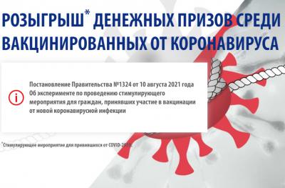 Вакцинированные от COVID-19 рязанцы могут выиграть 100 тысяч рублей