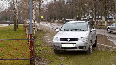 Новомичуринская администрация накажет автовладельцев за парковку на газонах
