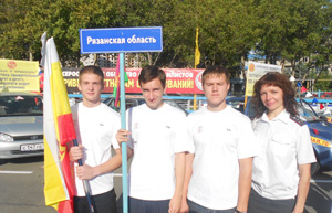 Команда из Рязани приняла участие во всероссийском чемпионате по автомногоборью
