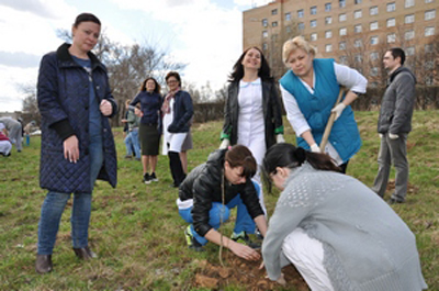 У рязанской ОКБ появилась Аллея Поколений