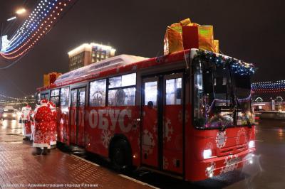 Обнародованы маршруты движения «Новогоднего Почтобуса» в Рязани