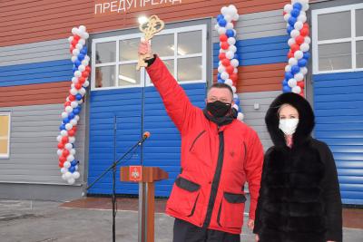 В Спасском районе открыли новое здание пожарного депо