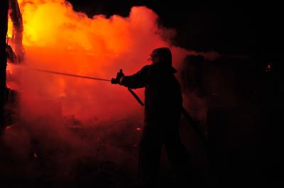 В последний вечер января в Рязанской области произошло два пожара