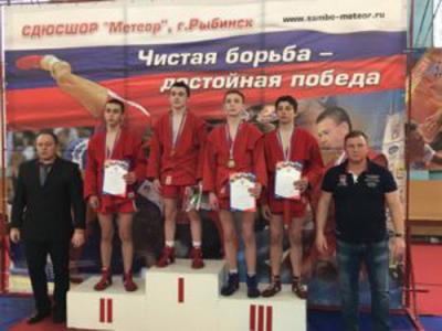 Рязанец завоевал бронзу первенства ЦФО по самбо в Рыбинске