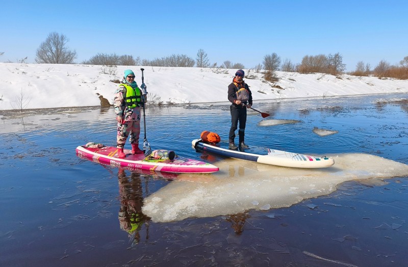 Рязанцы открыли сап-сезон