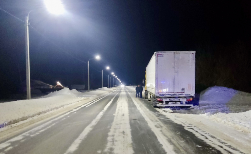 В Кораблинском районе молодой человек попал под колёса большегруза