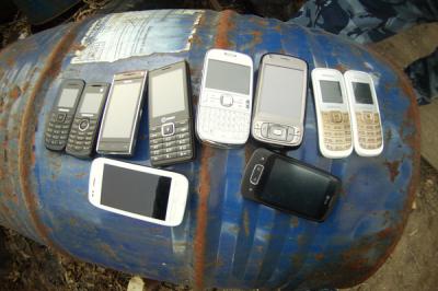 Передача сотовых телефонов рязанским заключённым не удалась