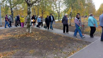 Приёмка работ в Комсомольском парке в Рязани прошла с участием горожан