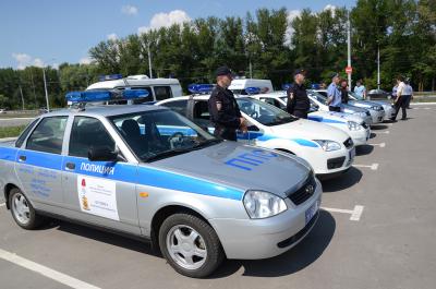 Полицейским автомобилям присвоили имена погибших рязанских сотрудников