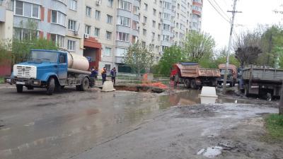 Из-за аварии на водопроводе несколько домов в Рязани остались без воды