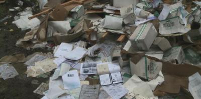 В Рязани выкинули на свалку копии личных документов клиентов страховой компании