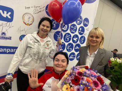 Рязанская паралимпийка Мария Богачёва вернулась из Токио