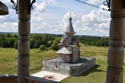 В Спасском районе появилась копия острова Кижи