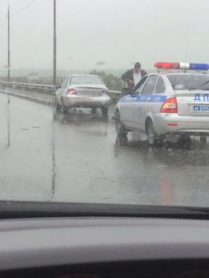 На Северной окружной дороге в Рязани произошла авария