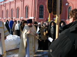 В Рязани отслужили заупокойную литию о всех невинно пострадавших за веру в годы безбожия