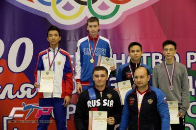 Рязанцы завоевали золото и серебро первенства России по тхэквондо