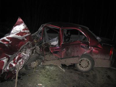 В лобовом столкновении иномарок близ Касимова погибли оба водителя
