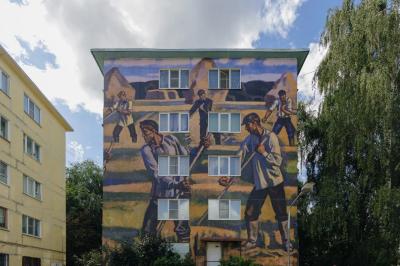 Маршрут «Рязань пешеходная» украсил новый мурал