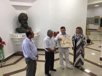 Депутаты Рязоблдумы посетили в Узбекистане места, связанные с именем Сергея Есенина