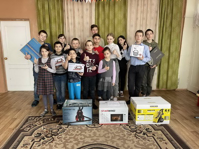 РЭСК подарила Ряжскому социально-реабилитационному центру для несовершеннолетних компьютерную и бытовую технику