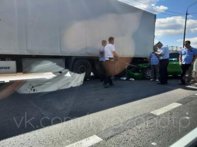 На Южной окружной дороге в Рязани произошла массовая авария
