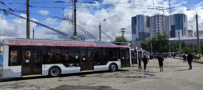 Рязанцы предпочитают новые троллейбусы коммерческому транспорту