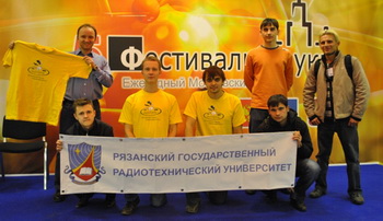 Команда РГРТУ предложила оригинальные технические решения на Всероссийском робототехническом фестивале
