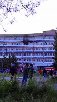 В Солотче из-за возгорания эвакуирован санаторий «Сосновый бор»