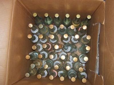 Более 100 литров незаконного алкоголя изъяла рязанская полиция