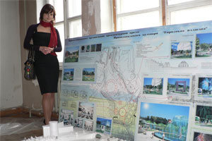 Выпускница рязанского вуза представила своё видение Праволыбедского бульвара