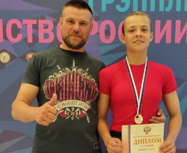 Рязанские борцы завоевали полный комплект наград чемпионата России