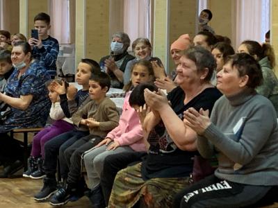 В Рязанском регионе в пунктах временного размещения беженцев прошли концерты