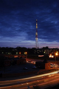 Рязанская телебашня в День радио включит праздничную подсветку