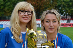 Татьяна Пыжонкова поздравила женскую сборную России по футболу с исторической победой