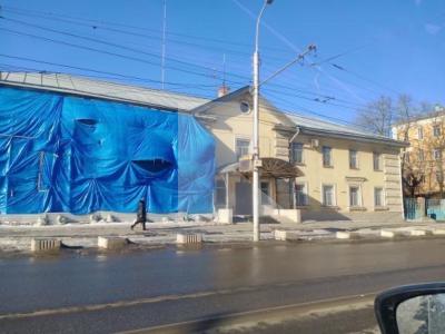 Рязанцев возмутил ремонт здания на улице Дзержинского
