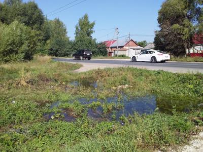 В Рязани в посёлке Шереметьево произошла авария на водопроводе