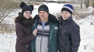 Житель Скопина спас двух детей, провалившихся под лёд