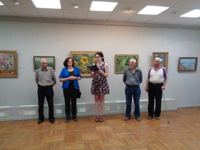 В Рязани открылась юбилейная выставка областного клуба художников-любителей