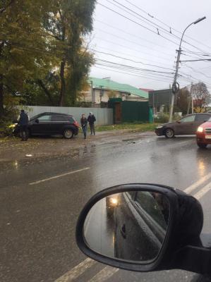 На Касимовском шоссе в Рязани произошла авария