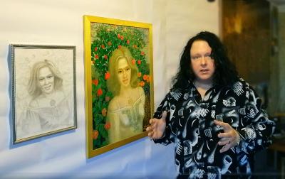 Рязанцам покажут портрет поэтессы из Казани, состоящий из тысяч узоров