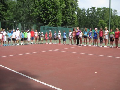 На кортах в ЦПКиО стартовало открытое первенство Рязанской области по теннису