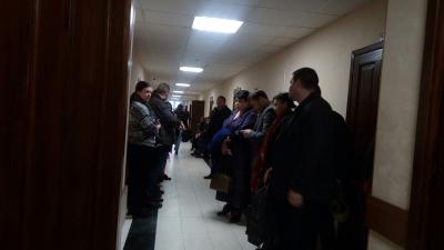Поддержать Андрея Минаева в суд Рязани пришли более 30 человек