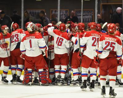Игрок ХК «Рязань» сыграл в победном матче российской молодёжки со сборной канадской лиги Онтарио