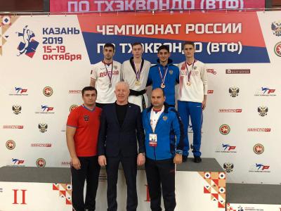 Впервые в истории рязанец выиграл чемпионат России по тхэквондо