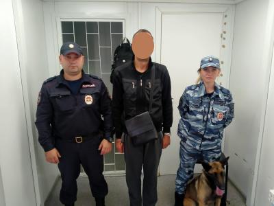 В Рязани задержали наркомана