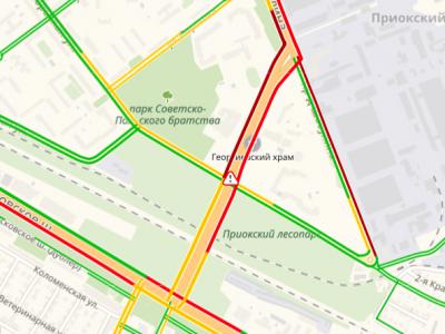 Пробки рязань сейчас онлайн окружная южная карта