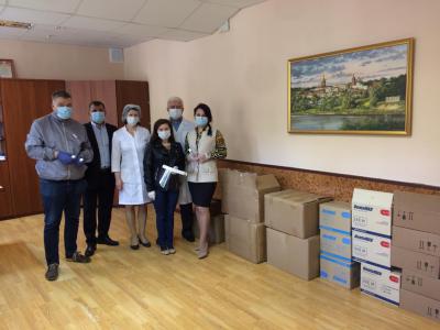 Участники проекта #МыВместе передали средства защиты касимовским медикам